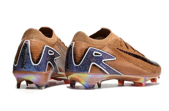 Nike Football Boot Brown Iridescent Firm-Ground Soccer Shoes 5
