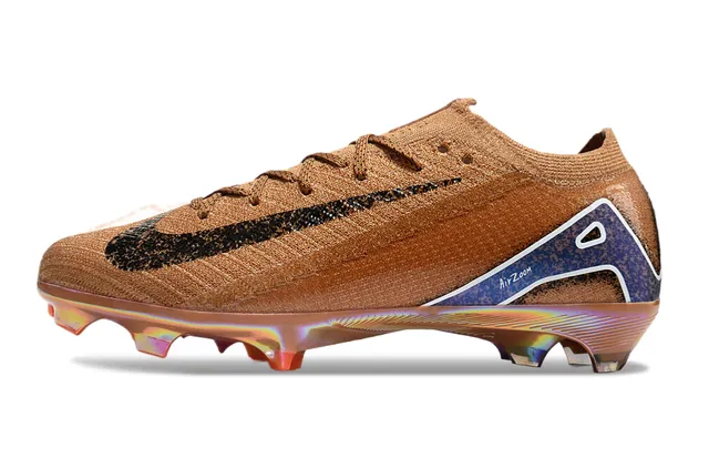 Nike Football Boot Brown Iridescent Firm-Ground Soccer Shoes 7