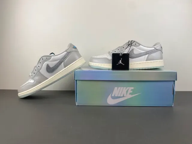 Nike Gray Blue Laceless Slip-On Padded Collar Lifestyle Sneakers 15