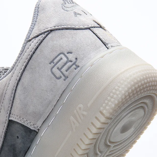 Nike Gray Low-Top Suede And Nubuck Upper Lifestyle Sneakers 4
