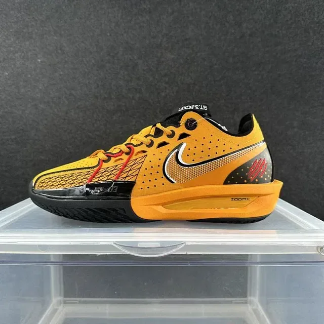 Nike GT3/CUT Yellow Black Red ZoomX Lifestyle Sneakers 2
