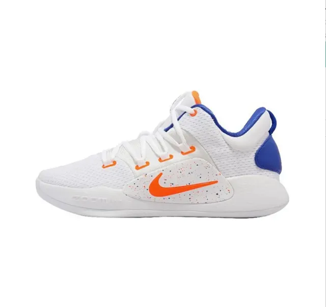 Nike Hyperdunk Low White Orange Blue Basketball Shoes 2
