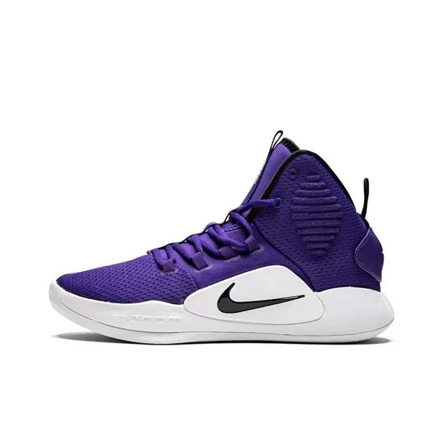 Nike Hyperdunk roxo branco preto tênis de basquete 2