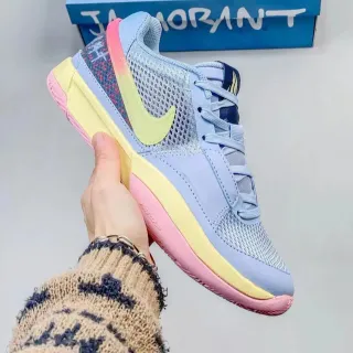 Nike Ja 1 नीला बहुरंगी लो-टॉप बास्केटबॉल जूते