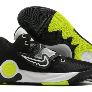 Nike KD 14 Black White Neon Yellow Basketball Shoes