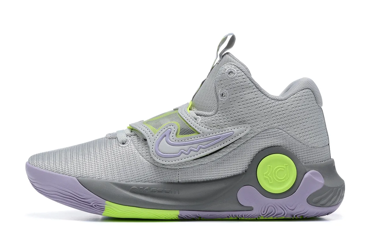 Nike KD 14 Black White Neon Yellow Basketball Shoes 8