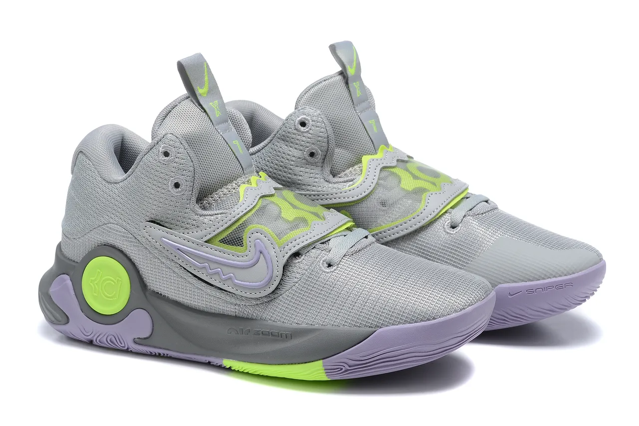 Nike KD 14 Black White Neon Yellow Basketball Shoes 9