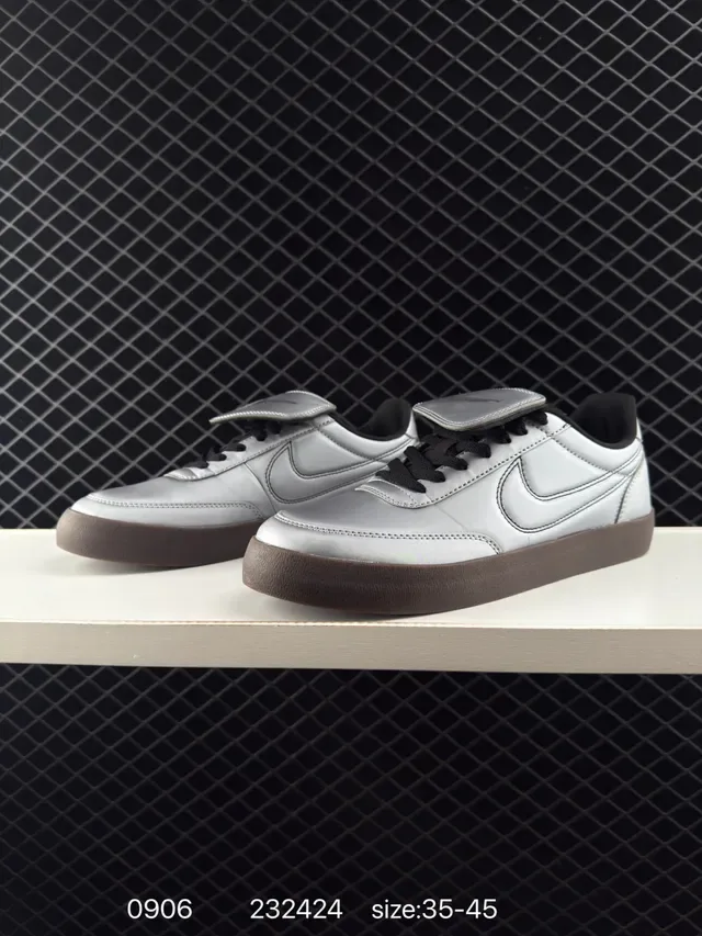 Nike Killshot II Leather Off-White Laceless Lifestyle Sneakers 3
