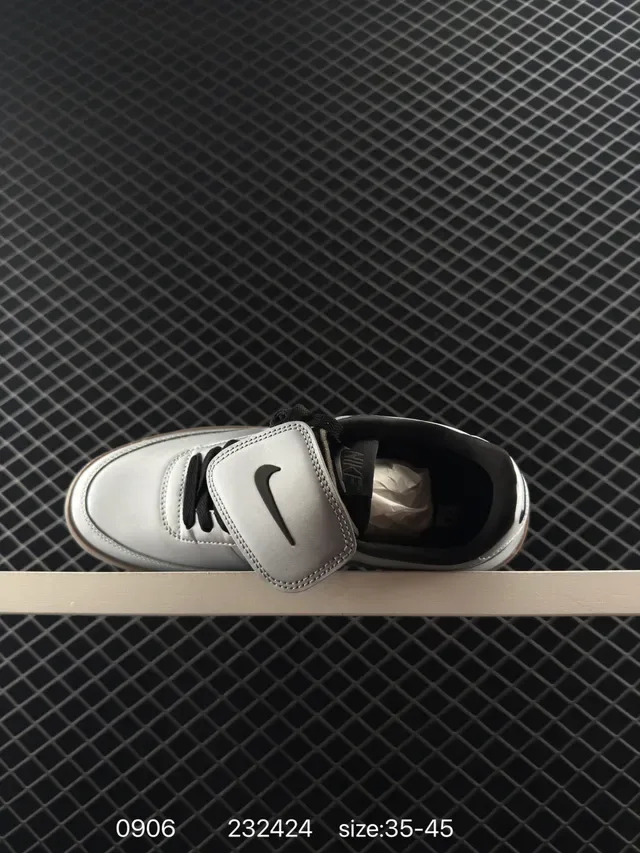 Nike Killshot II Leather Off-White Laceless Lifestyle Sneakers 5