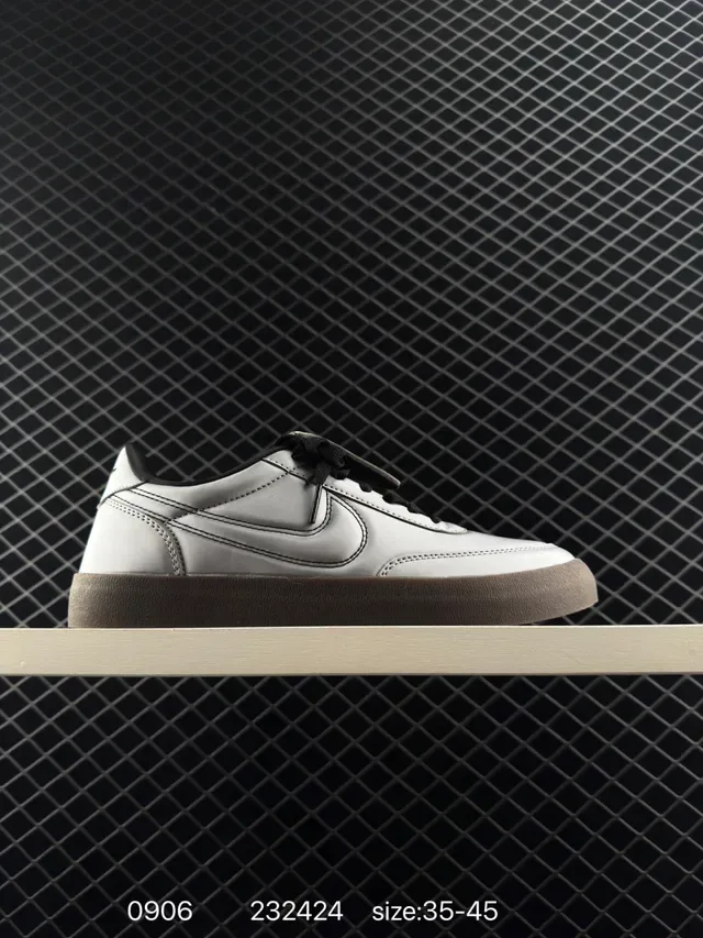 Nike Killshot II Leather Off-White Laceless Lifestyle Sneakers 6