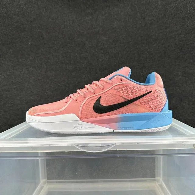 Nike Kobe 8 System Pink and Blue أحذية كرة السلة 2