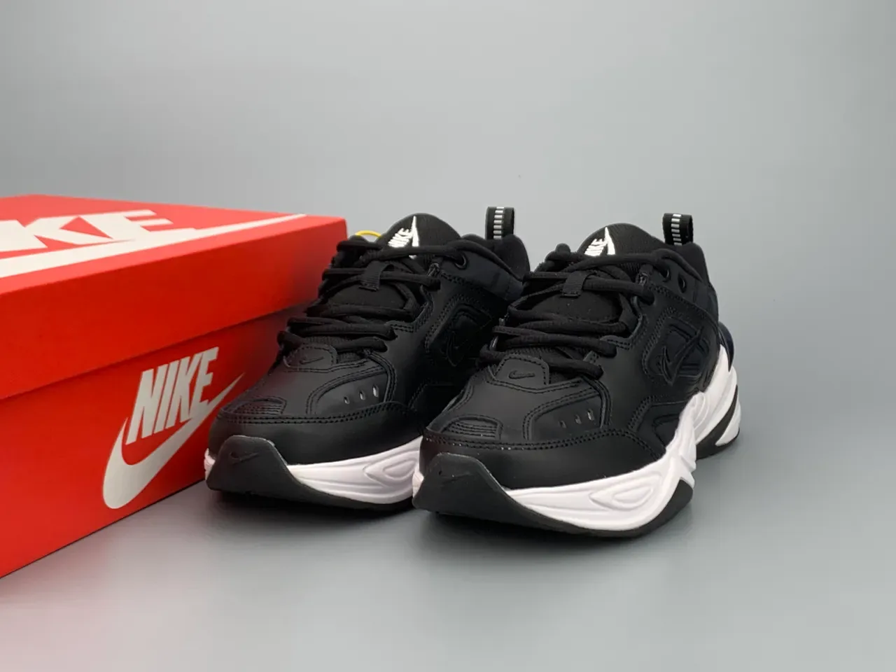 Nike M2K Tekno Black White Navy Lifestyle Sneakers 3