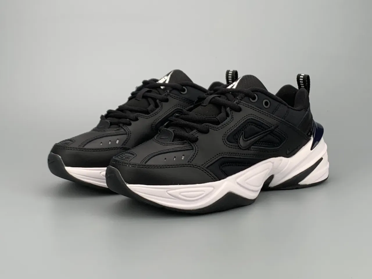 Nike M2K Tekno Black White Navy Lifestyle Sneakers 7