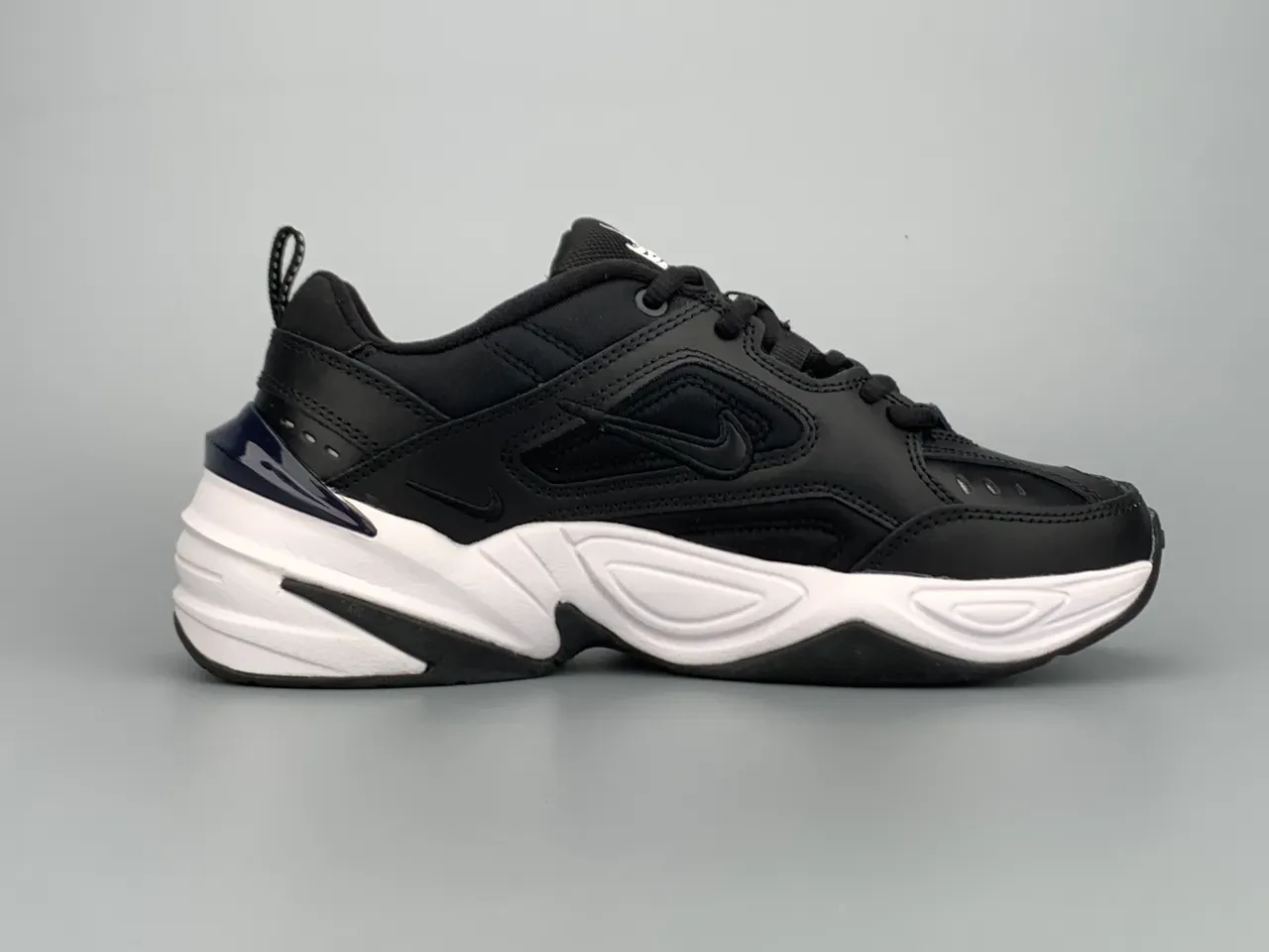 Nike M2K Tekno Black White Navy Lifestyle Sneakers 10