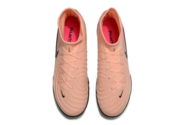 Nike Mercurial Superfly Turf Gradient Peach Pink Turf Soccer Shoes 2