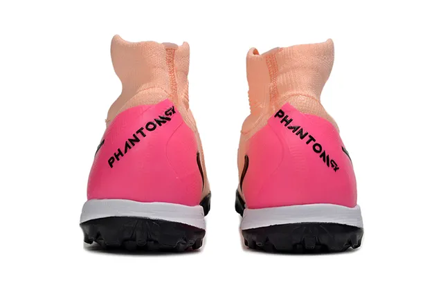 Nike Mercurial Superfly Turf Gradient Peach Pink Turf Soccer Shoes 4