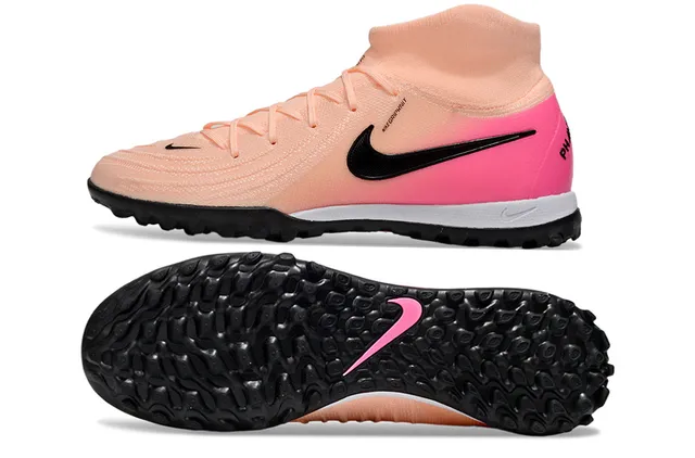 Nike Mercurial Superfly Turf Gradient Peach Pink Turf Soccer Shoes 5