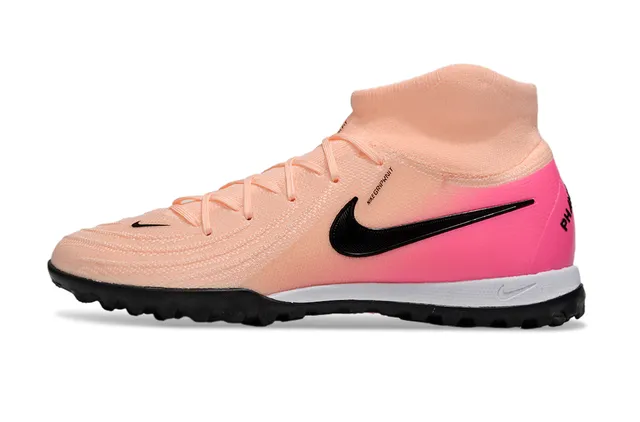 Nike Mercurial Superfly Turf Gradient Peach Pink Turf Soccer Shoes 8