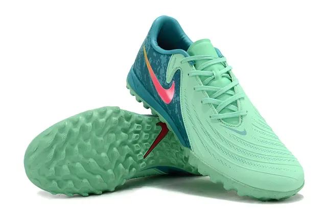 Nike Mercurial Vapor Green Blue Low-Top Synthetic Upper Turf Soccer Shoes 4