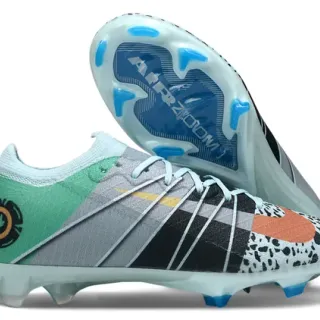Nike Mercurial Vapor Multicolor Low-Cut Flyknit Upper Firm-Ground Soccer Shoes