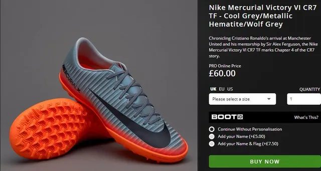 Nike Mercurial X Chaussures de football bleu et lime néon pour pelouse 2