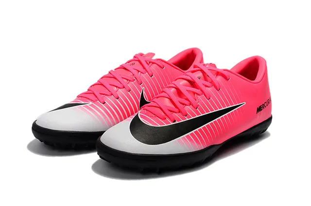 Nike Mercurial X Chaussures de football bleu et lime néon pour pelouse 16