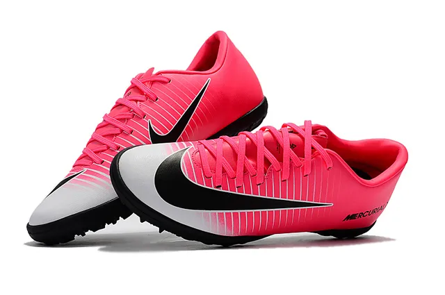 Nike Mercurial X Chaussures de football bleu et lime néon pour pelouse 19