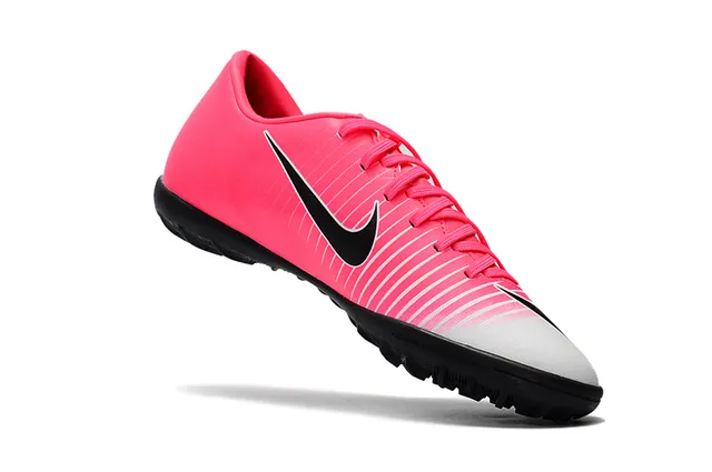 Nike Mercurial X Chaussures de football bleu et lime néon pour pelouse 20