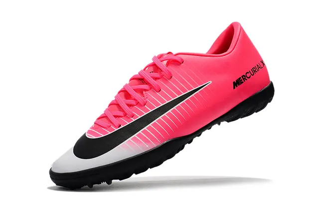 Nike Mercurial X Chaussures de football bleu et lime néon pour pelouse 21