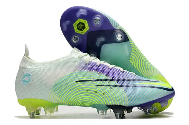Nike Partie supérieure tricotée multicolore Colorway gradiente Firm-Ground Chaussures de football 1