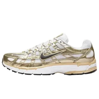 Nike P-6000 Metallic Gold White Lifestyle Sneakers