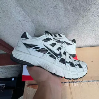 Nike P-6000 White and Black Lifestyle Sneakers