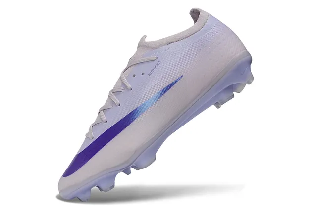Nike Phantom GT Atomknit White Purple Firm-Ground Soccer Shoes 3