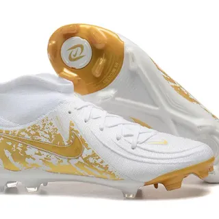 Nike Phantom GT Gold Splatter Firm-Ground Soccer Shoes