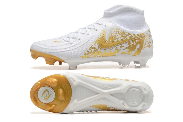 Nike Phantom GT Gold Splatter Firm-Ground Soccer Shoes 9