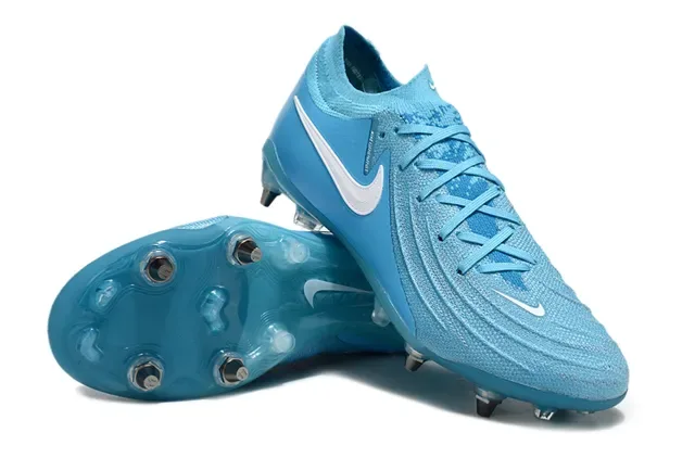 Nike Phantom GT Light Blue Firm-Ground Soccer Shoes 4