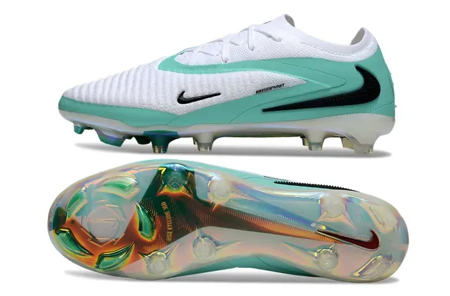 Nike Phantom GT Vert Menthe Iridiscent Chaussures de football pour terrain ferme 6