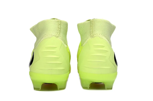 Nike Phantom GT Neon Yellow Orange Firm-Ground Soccer Shoes 4