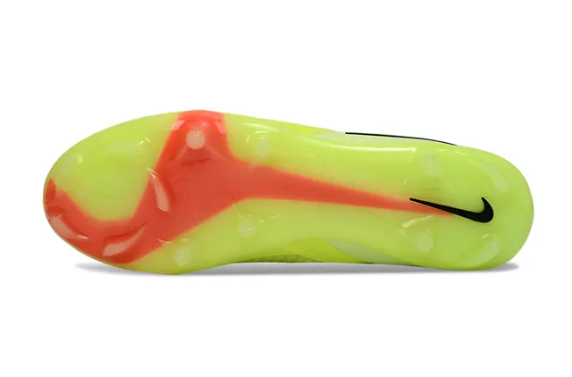 Nike Phantom GT Neon Yellow Orange Firm-Ground Soccer Shoes 6