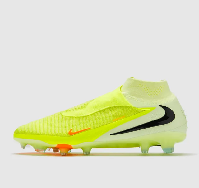 Nike Phantom GT Neon Yellow Orange Firm-Ground Soccer Shoes 13