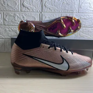 Nike Phantom GT Pink Black High-Cut Sock-Fit Collar Firm-Ground Soccer Shoes