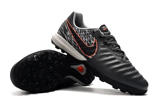 Nike Phantom GT Blanc et Orange Haut Texturisé Synthétique Avant-pied Matelassé Chaussures de Football pour Pelouse Artificielle 5
