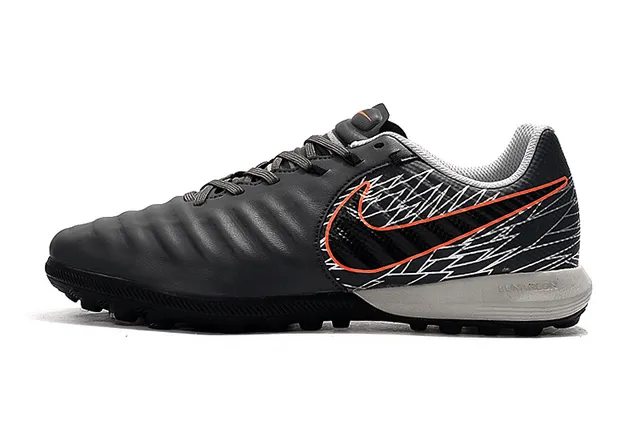 Nike Phantom GT Blanc et Orange Haut Texturisé Synthétique Avant-pied Matelassé Chaussures de Football pour Pelouse Artificielle 11
