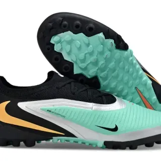 Nike Phantom Venom Skin Mint Green Black Gold Artificial Grass Soccer Shoes