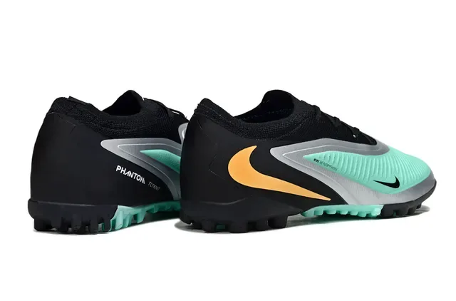 Nike Phantom Venom Skin Mint Green Black Gold Artificial Grass Soccer Shoes 5