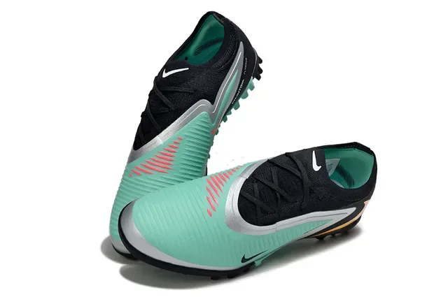 Nike Phantom Venom Skin Mint Green Black Gold Artificial Grass Soccer Shoes 7