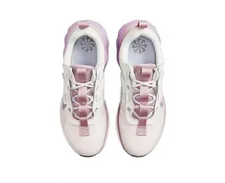 Nike Chaussures lifestyle à empeigne mesh rose et violet avec Air Cushioning visible 4