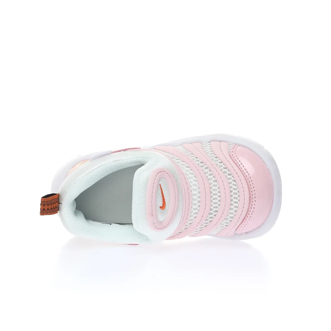 Nike Pink White Slip-On Mesh Upper Sneakers 15