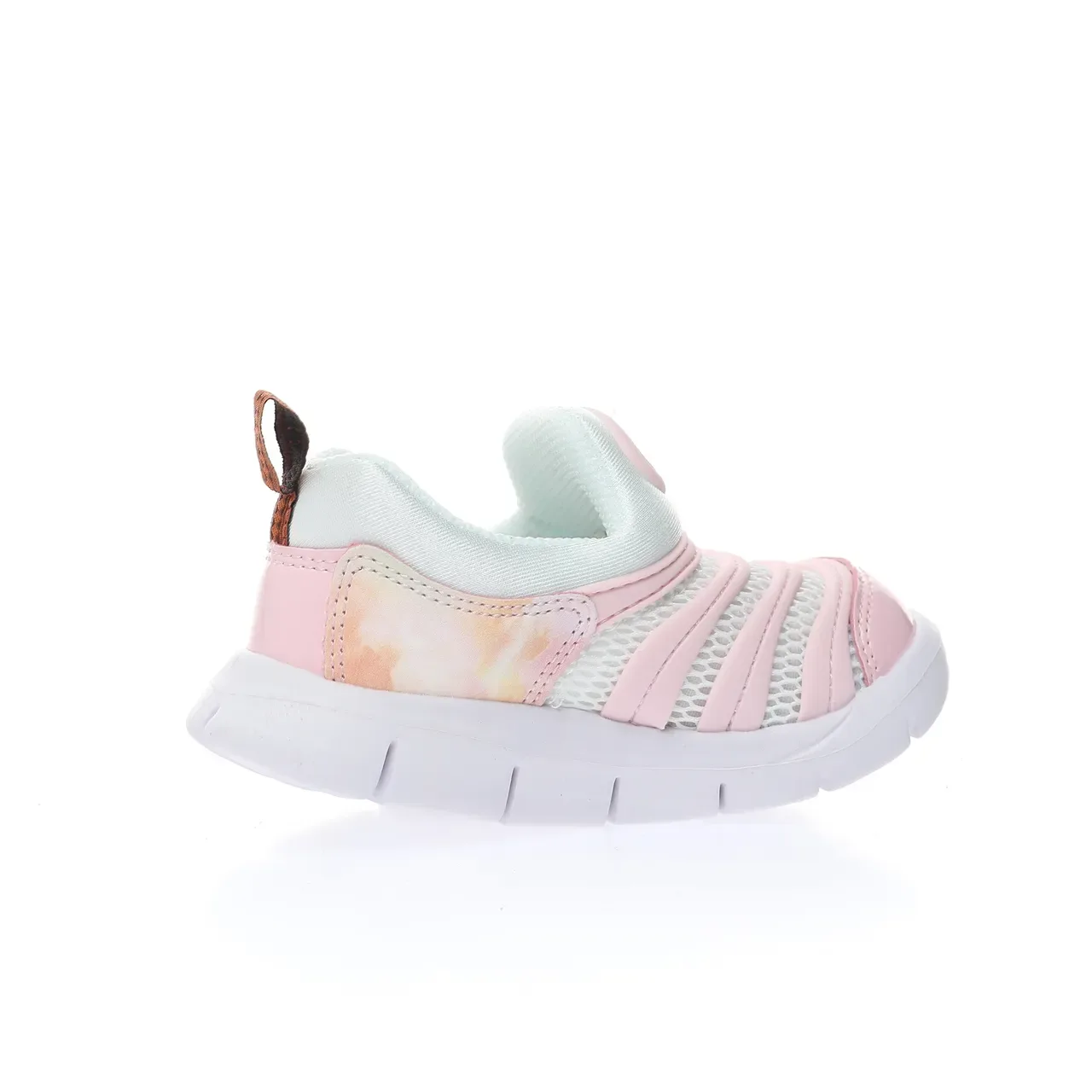 Nike Pink White Slip-On Mesh Upper Sneakers 16