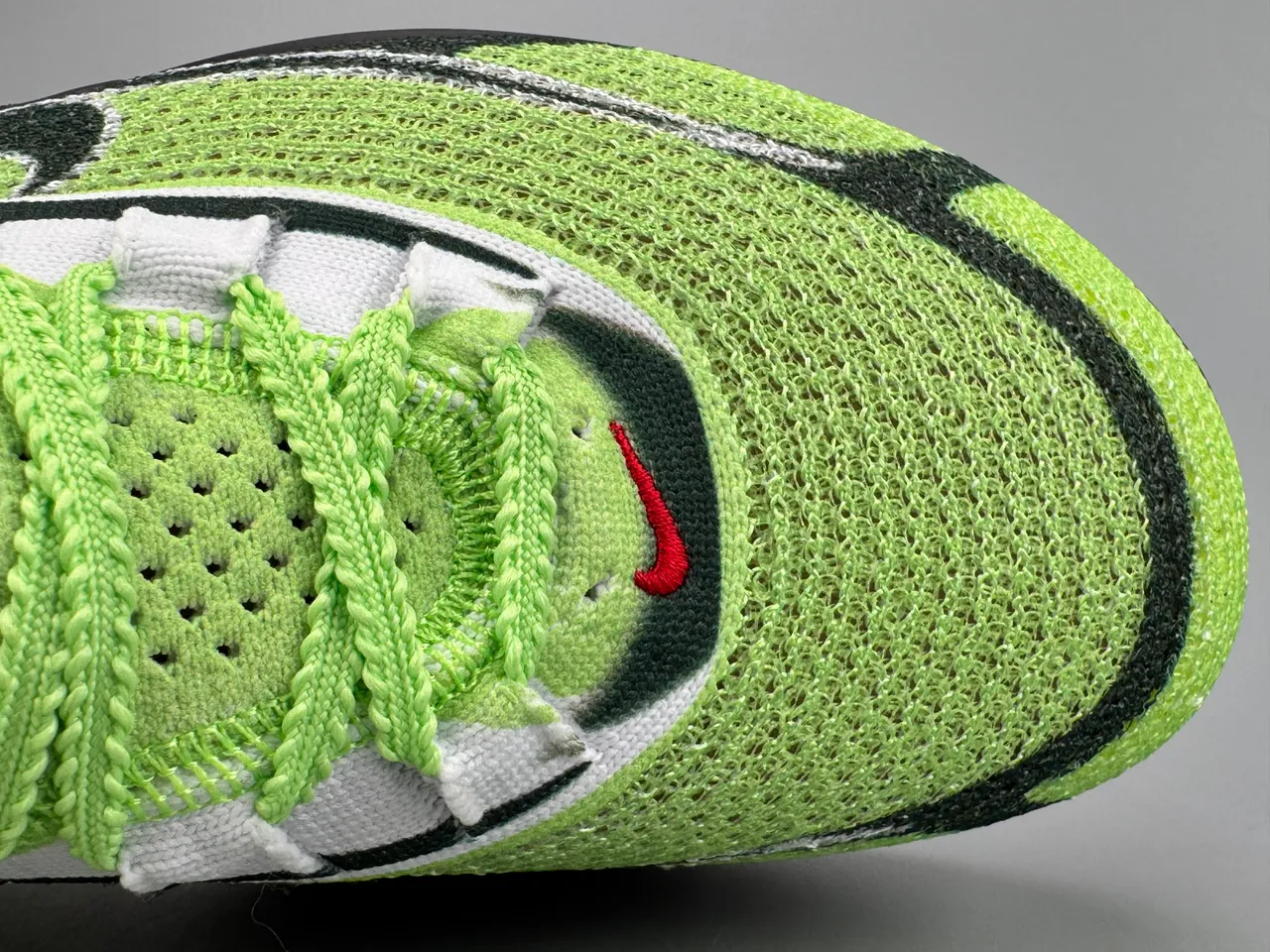 Nike Road Racing AF Chaussures de course Vert Lime Noir Jaune 5